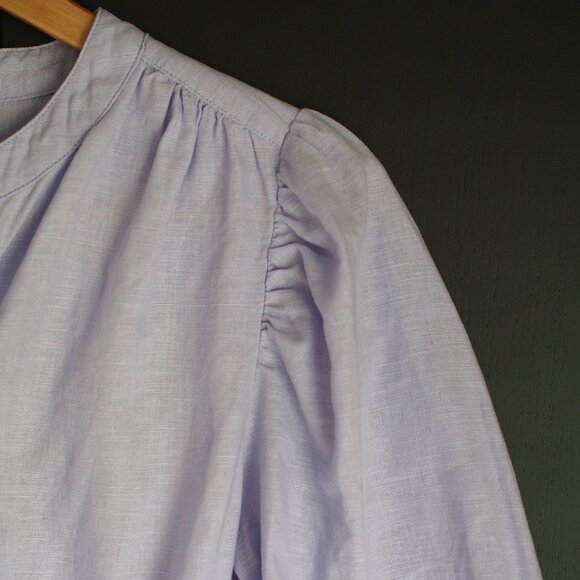 Gap | Mauve Cotton/Linen Sundress - Picture 3 of 5